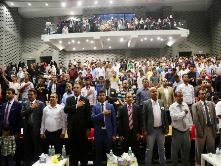 حضره المئات.. اليمنيون في ماليزيا يحتفون بالذكرى الثامنة لثورة  11 فبراير بحفل فني و خطابي