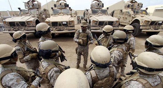 استشهاد 20 جنديا سعوديا