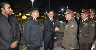 وزارة الدفاع المصرية تشيع احد قيادات الجيش الوطني