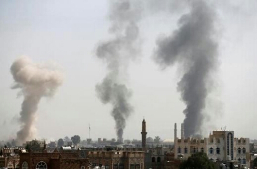 إعلان عاجل من قيادة التحالف حول سقوط ضحايا مدنيين بغارات وسط صنعاء