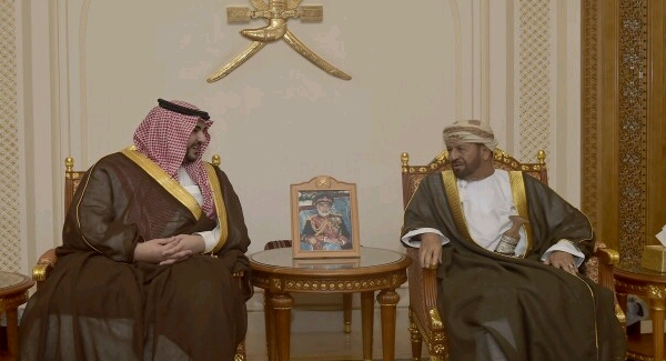 ”بن سلمان“ يجري محادثات في سلطنة عمان