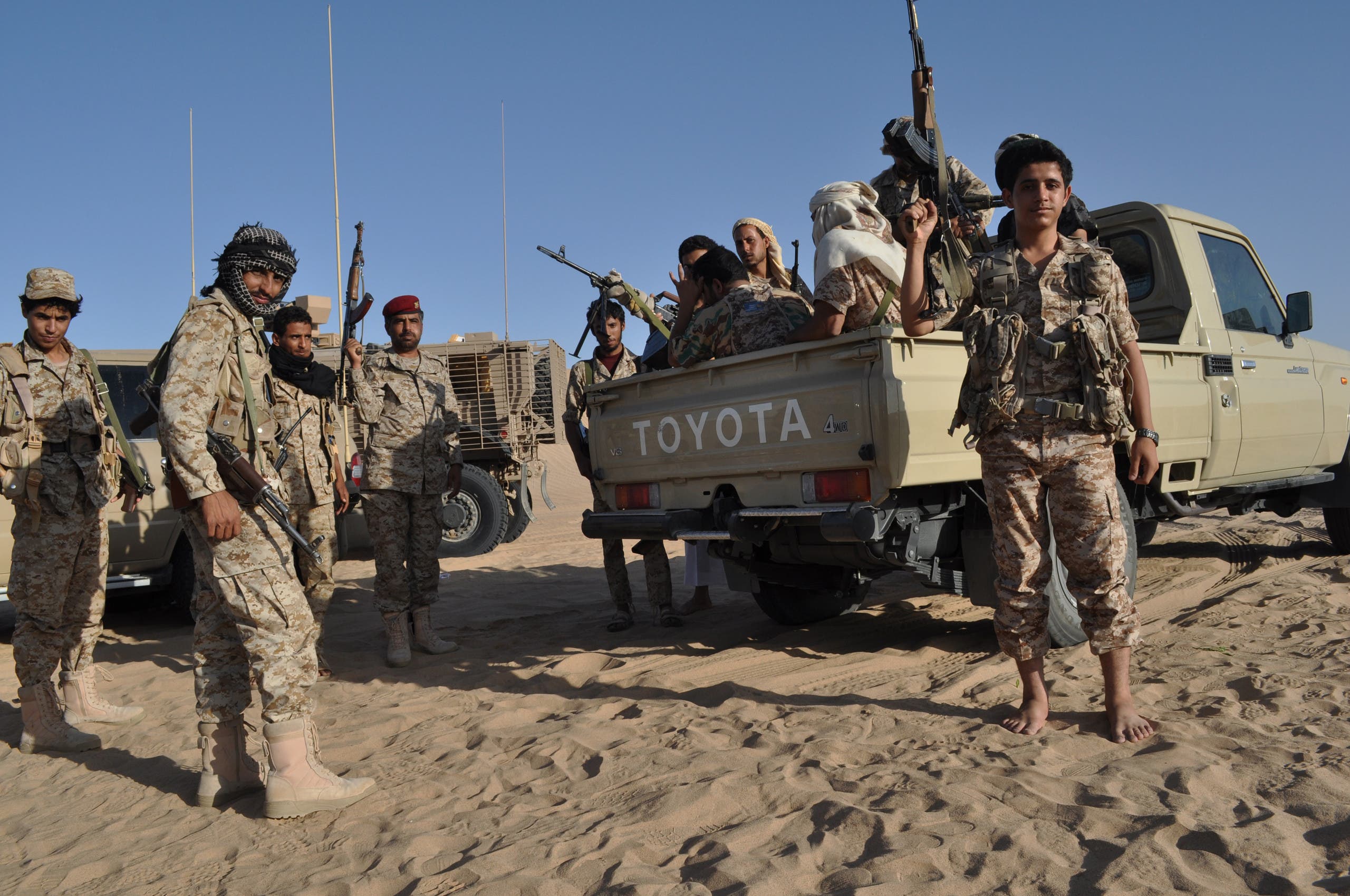 معارك شرسة جنوبي مأرب والتحالف يدك تجمعات وتعزيزات الحوثيين