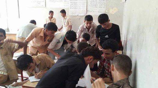 الغش في مناطق الحوثي.. انتهاك بشع وتدمير منظم للتعليم - تقرير