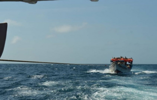 فقدان الاتصال بسفينة عمانية وطاقمها قُبالة سواحل سقطرى