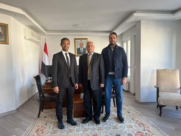 السفير "طريق" يبحث مع مسؤولي الهلال الأحمر التركي اجراءات فتح مكتب المنظمة في اليمن