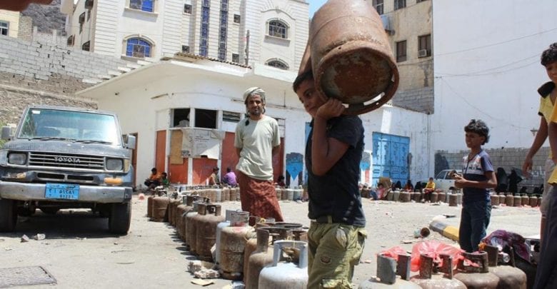ارتفاع مفاجئ لسعر الغاز المنزلي في مناطق سيطرة الحوثيين