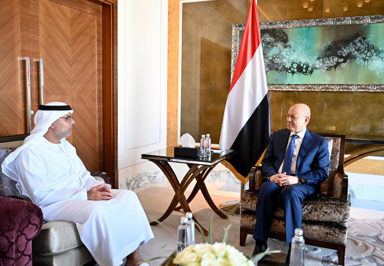الرئيس العليمي يلتقي سفير دولة الإمارات