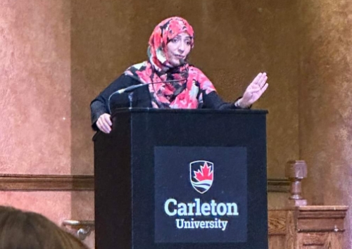 في مؤتمر دولي توكل كرمان  تفتح الملف الاسود لجرائم المليشيات الحوثية بحق التعليم  والتعليم  الجامعي  في اليمن