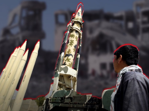 وكالة استخباراتية تنشر خارطة مخازن الحوثي للصواريخ مع مواقع إطلاقها وأهدافها المحتملة .. تفاصيل
