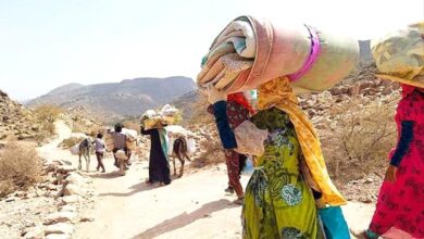 تقرير حكومي حديث يكشف عن نزوح نحو 40 ألف يمني خلال العام 2023